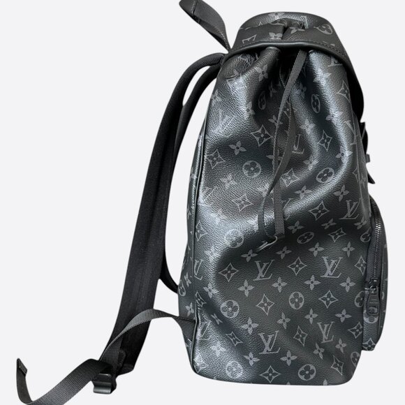 Louis Vuitton Monogram Eclipse Montsouris Backpack - Picture 2 of 6